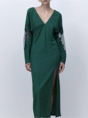 3 4 sleeve long dresses Lantern Split Tulle Maxi Bridesmaid Dress Maxi Beach Dresses – Color:Dark Lilac Available in Sage memorialday-excluded
